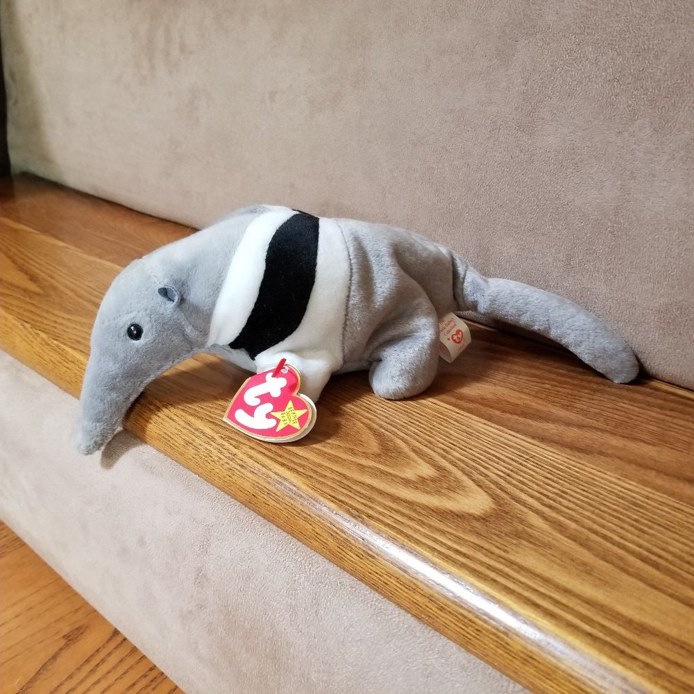 Ty Beanie Baby Babies Ants Anteater 1997 Error